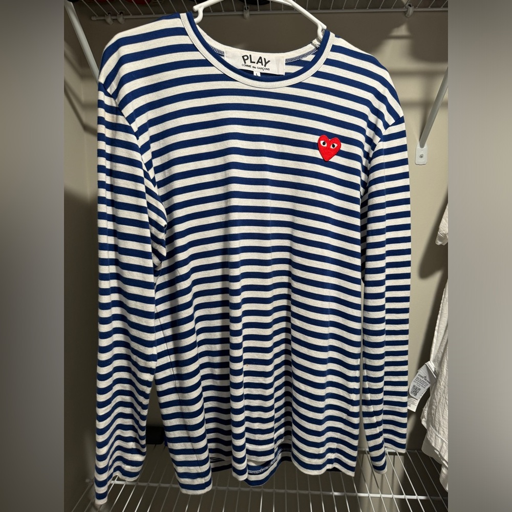 Lightly used, Comme Des Garçons Striped Longsleeve